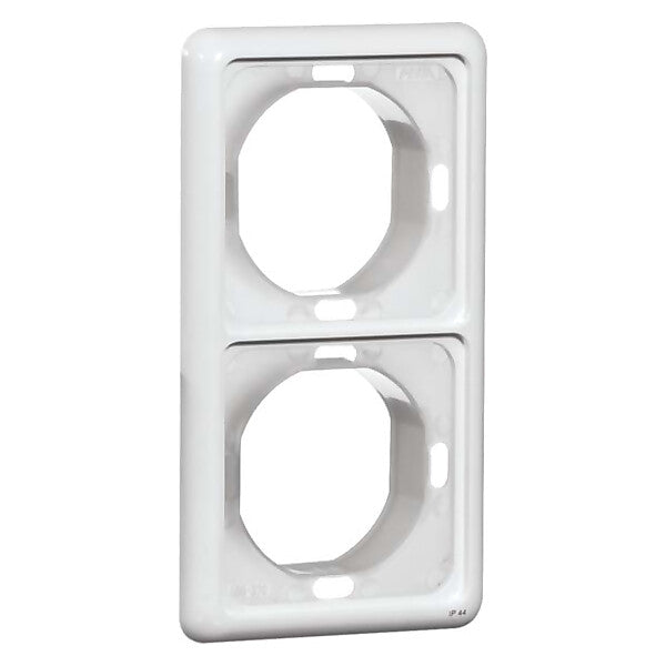 PEHA Rahmen 2-fach rws waage/senkrecht D 80.672.02 WU
